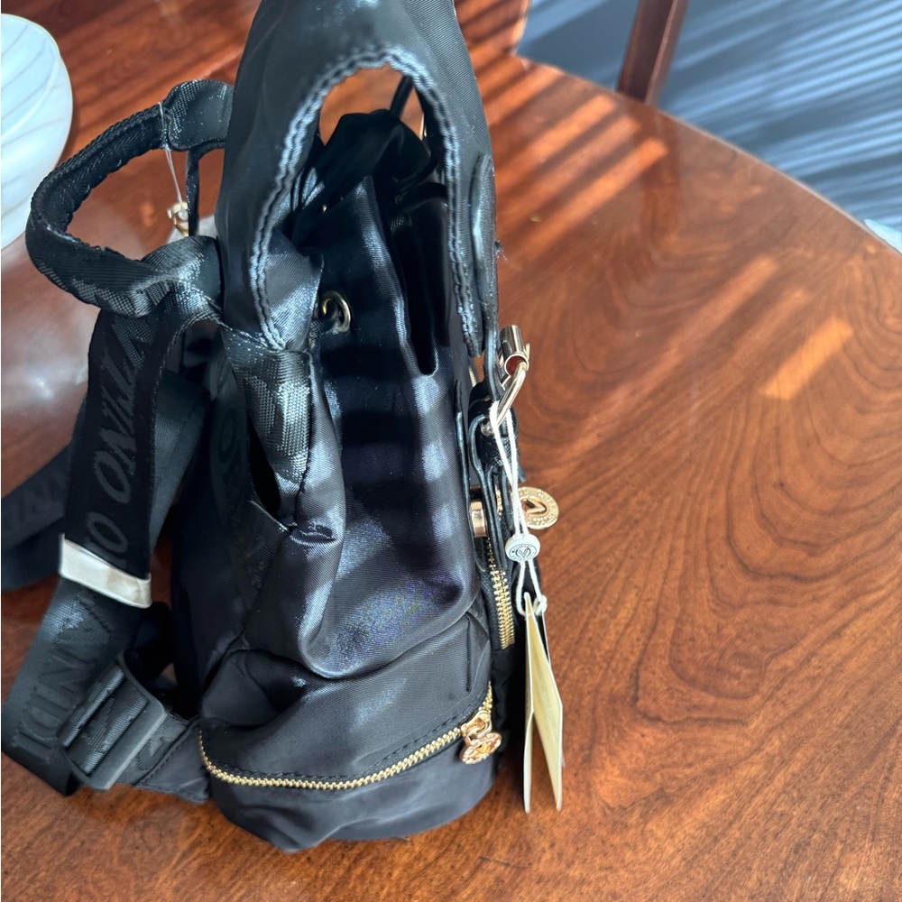 Valentino Orlandi Vegan Leather Stylish Backpack with pouch! - Picture 8 of 15